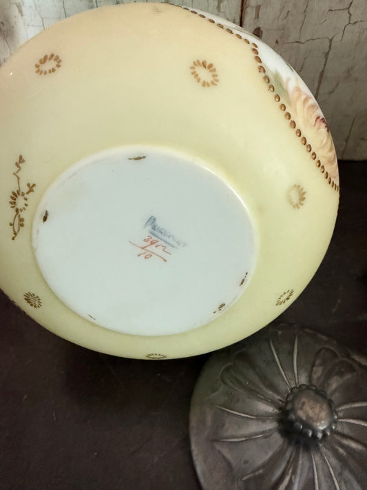 Antique Pairpoint Victorian Biscuit Jar