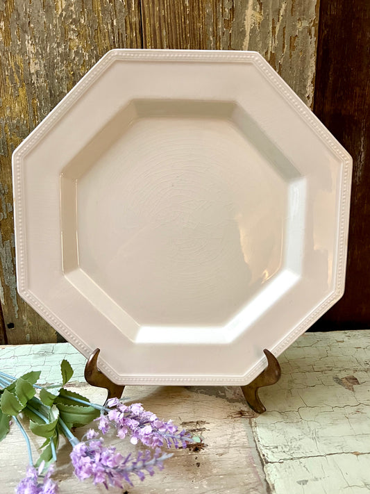 Johnson Brothers Ironstone Octagon Plate