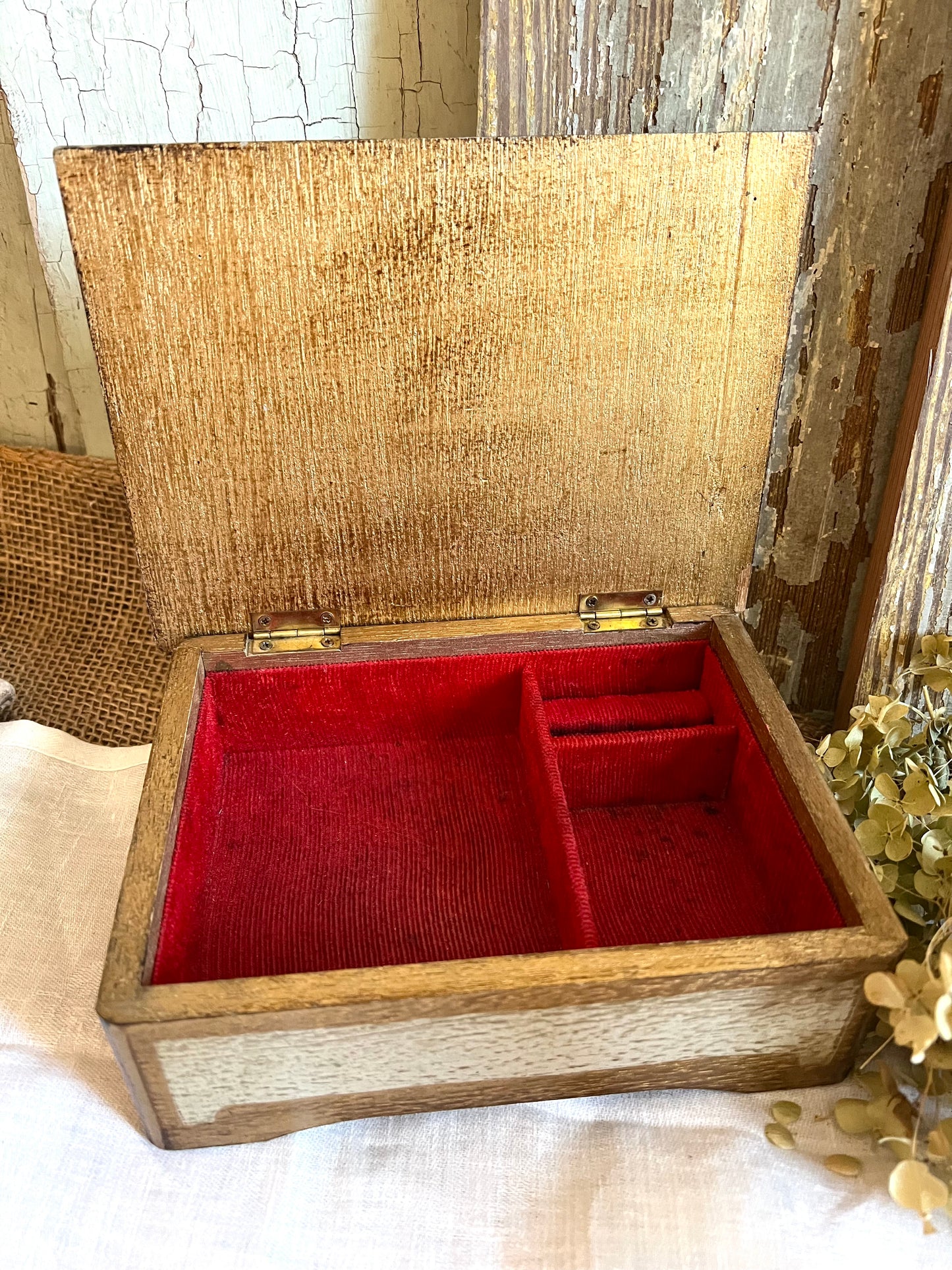 Japanese Florentine Jewelry Box