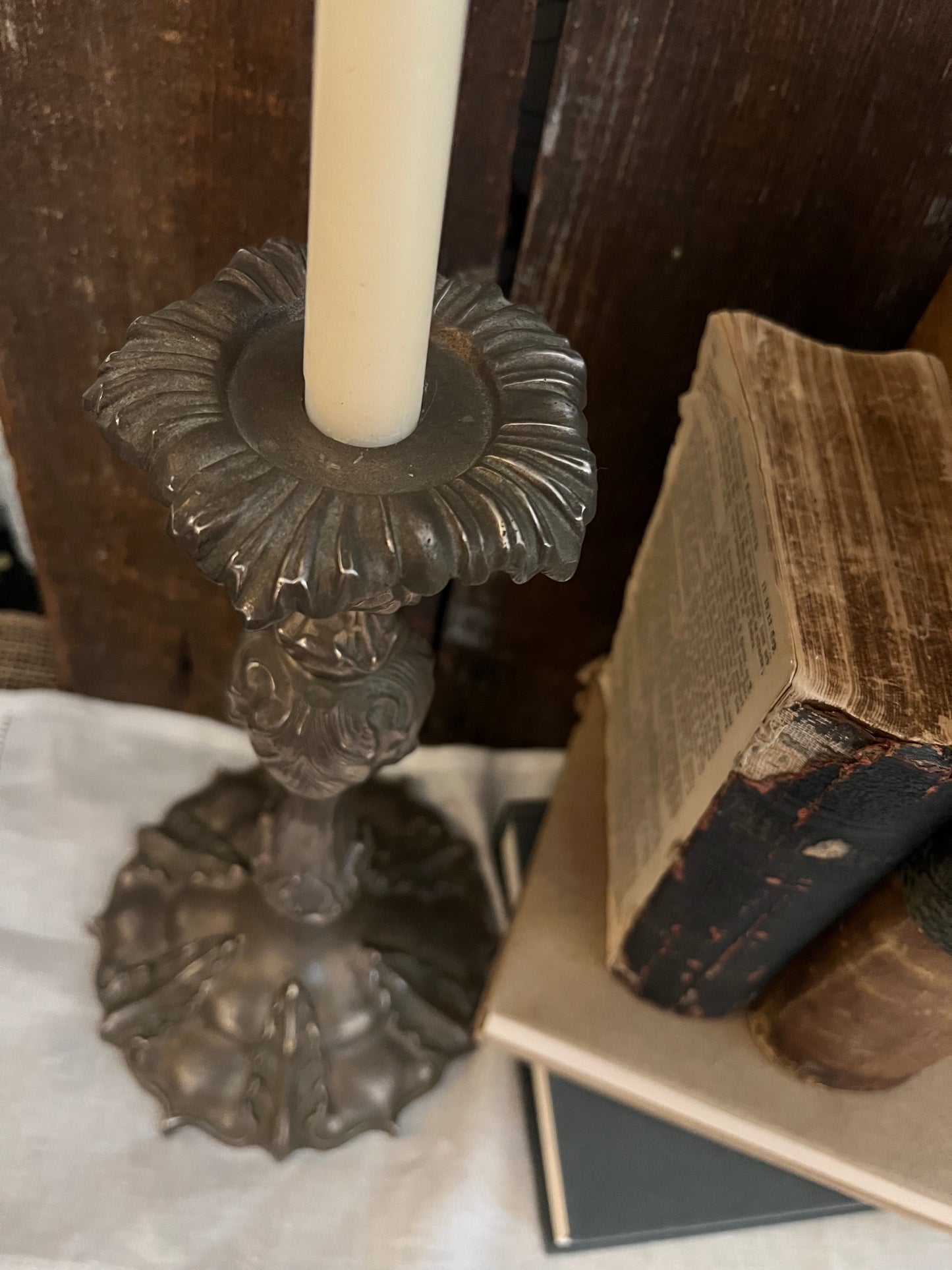 Vintage Brass Candlestick