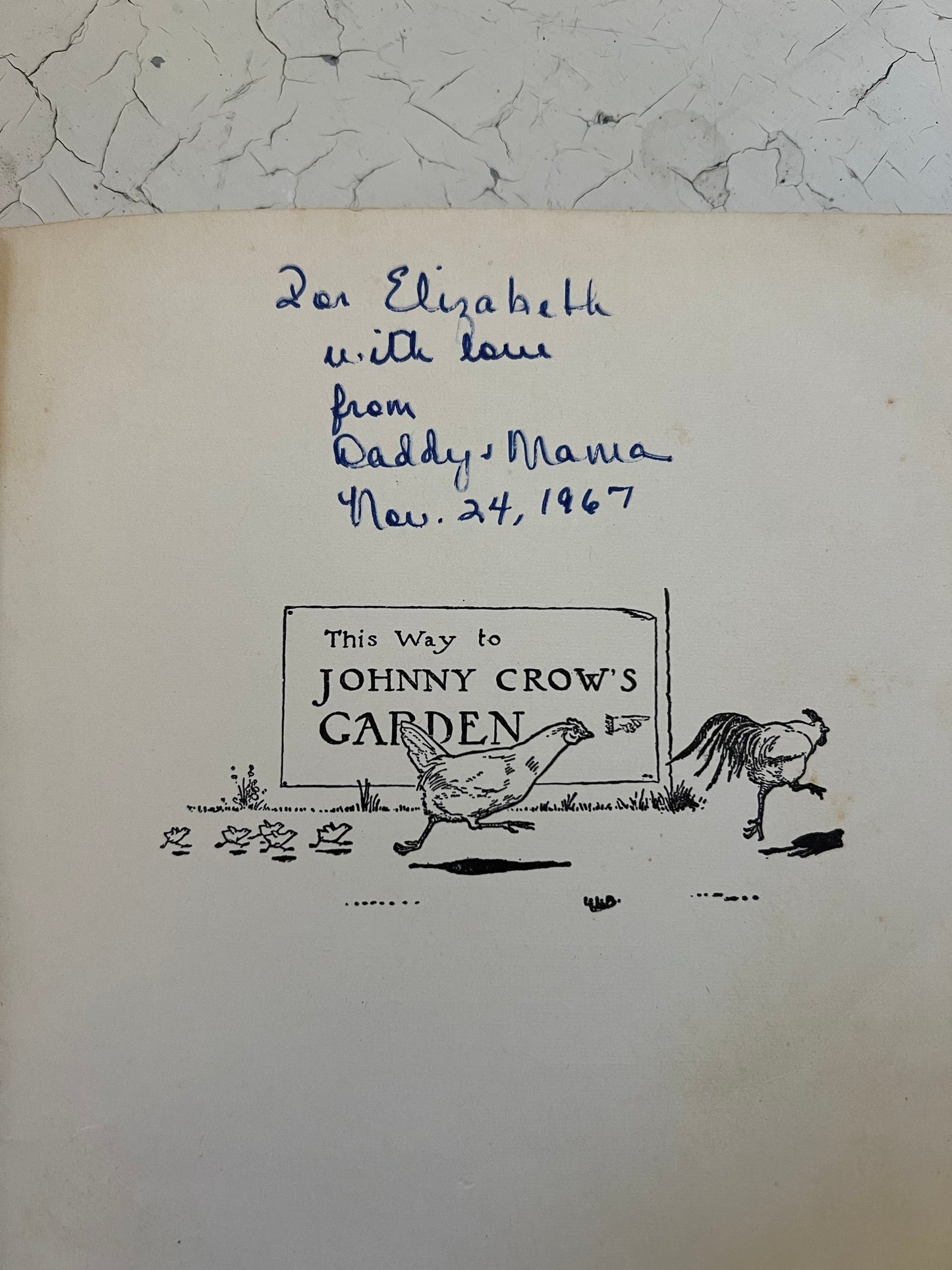 "Johnny Crow's Garden" Children's Book