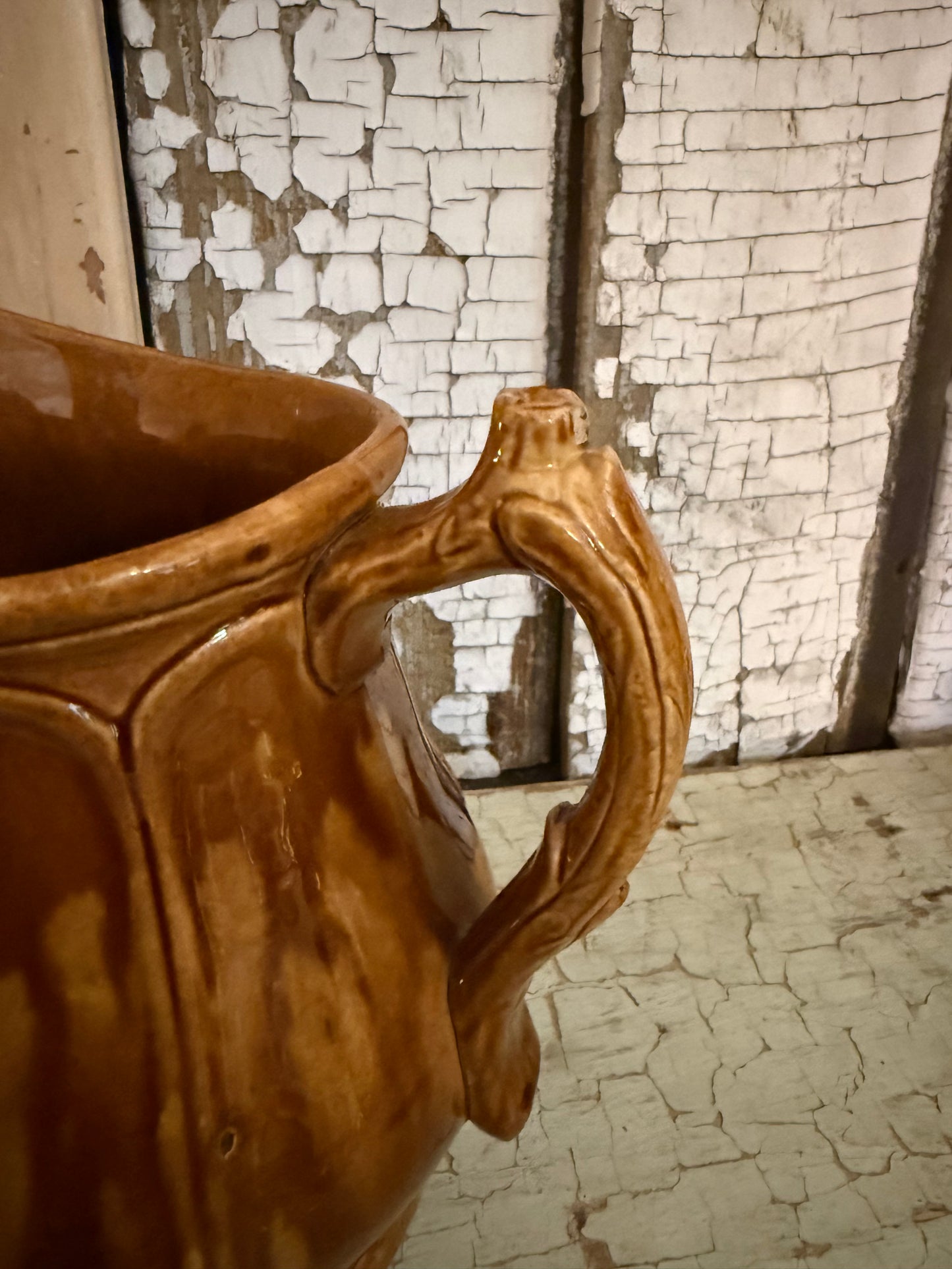 Antique Rockingham Pitcher