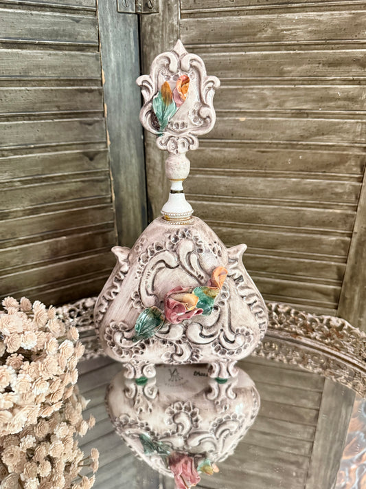 Capodimonte Perfume Bottle with Atomizer