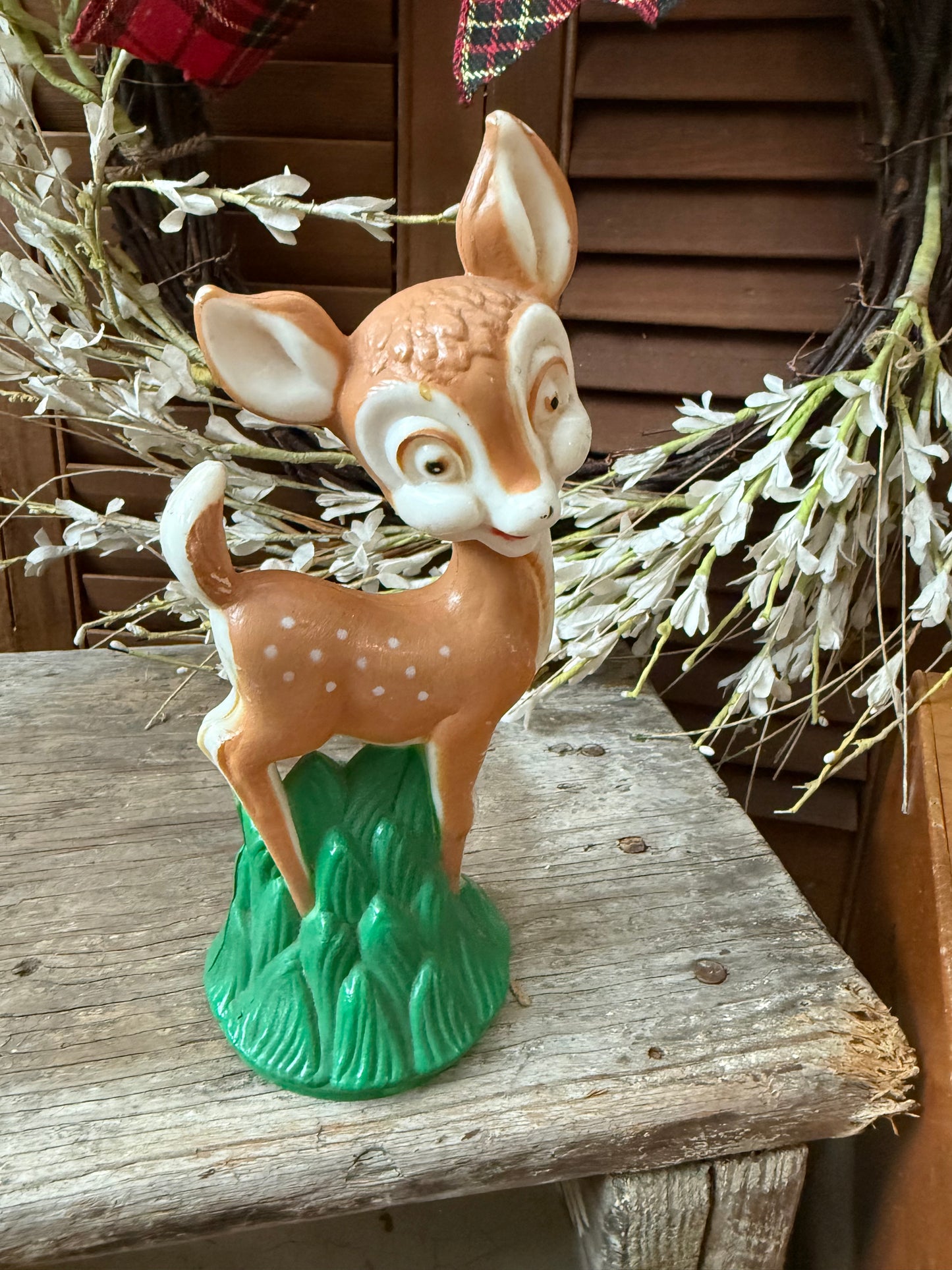 Vintage Celluloid Deer Figurine