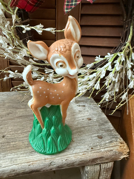 Vintage Celluloid Deer Figurine