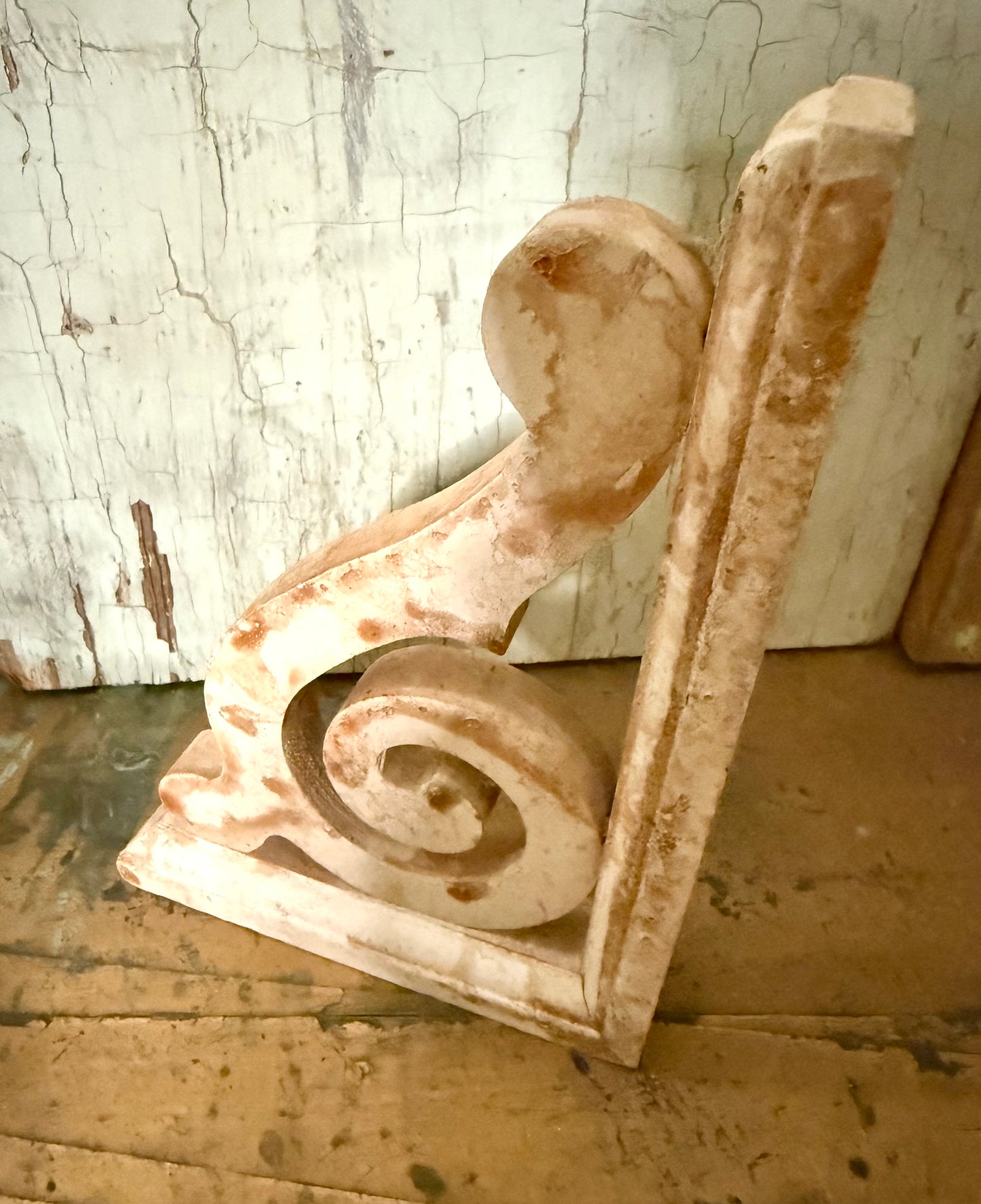 Old Wooden Corbel