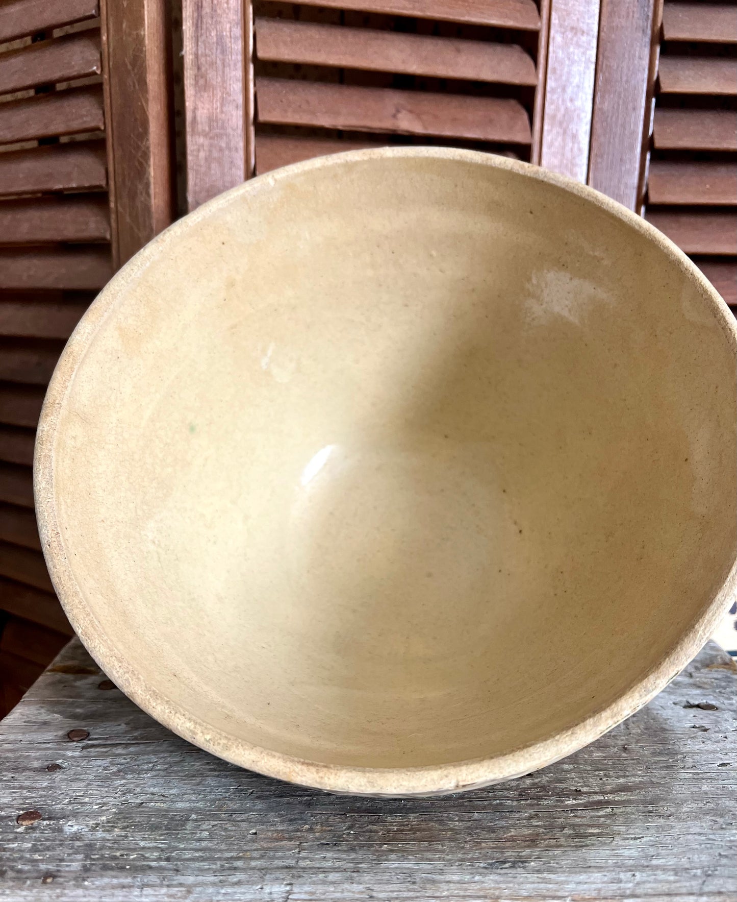 McCoy Yellow Ware Bowl