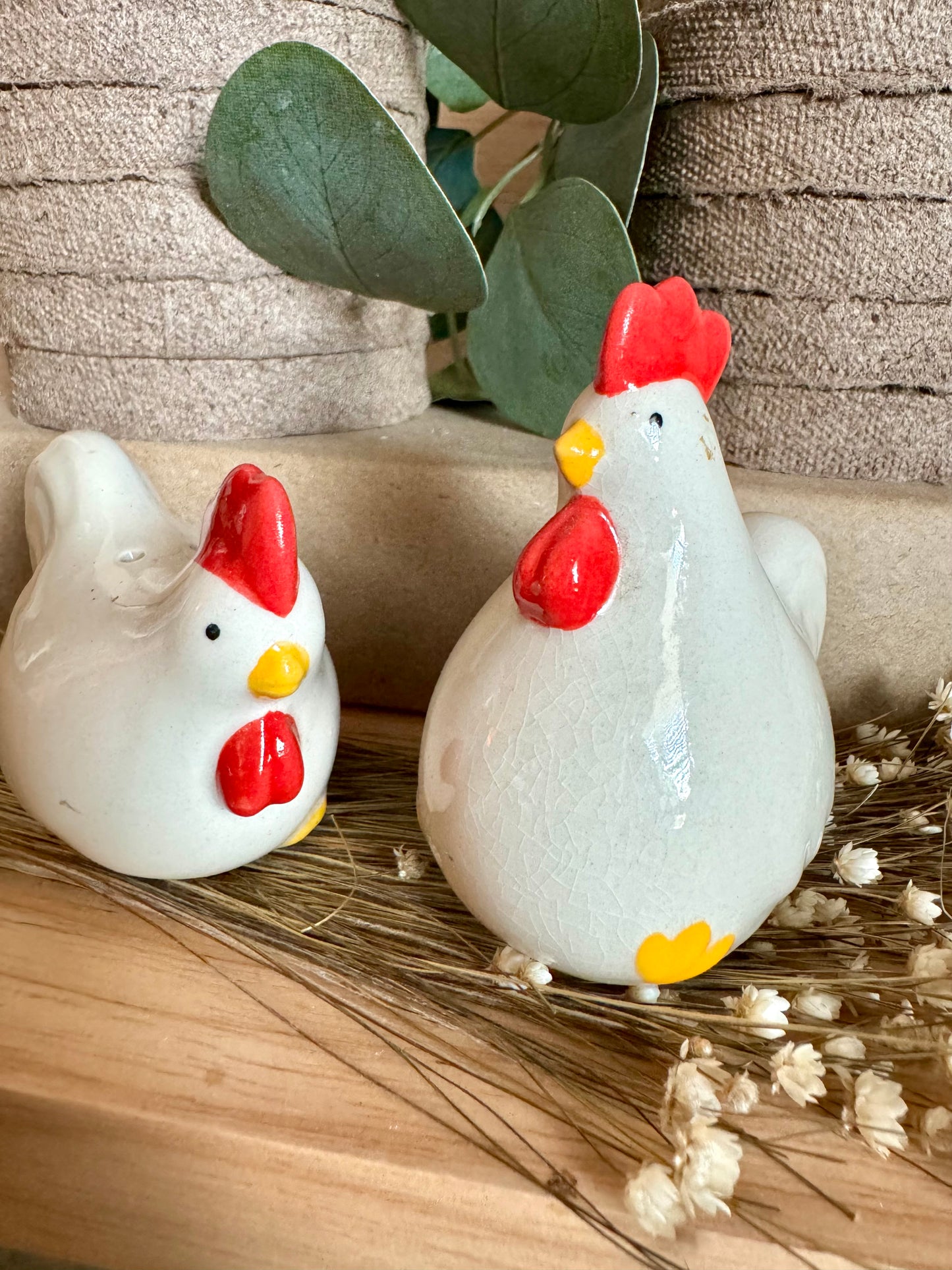 Rooster Salt & Pepper Shakers