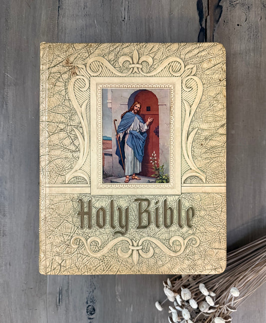 Vintage Hertle 1960's Holy Bible