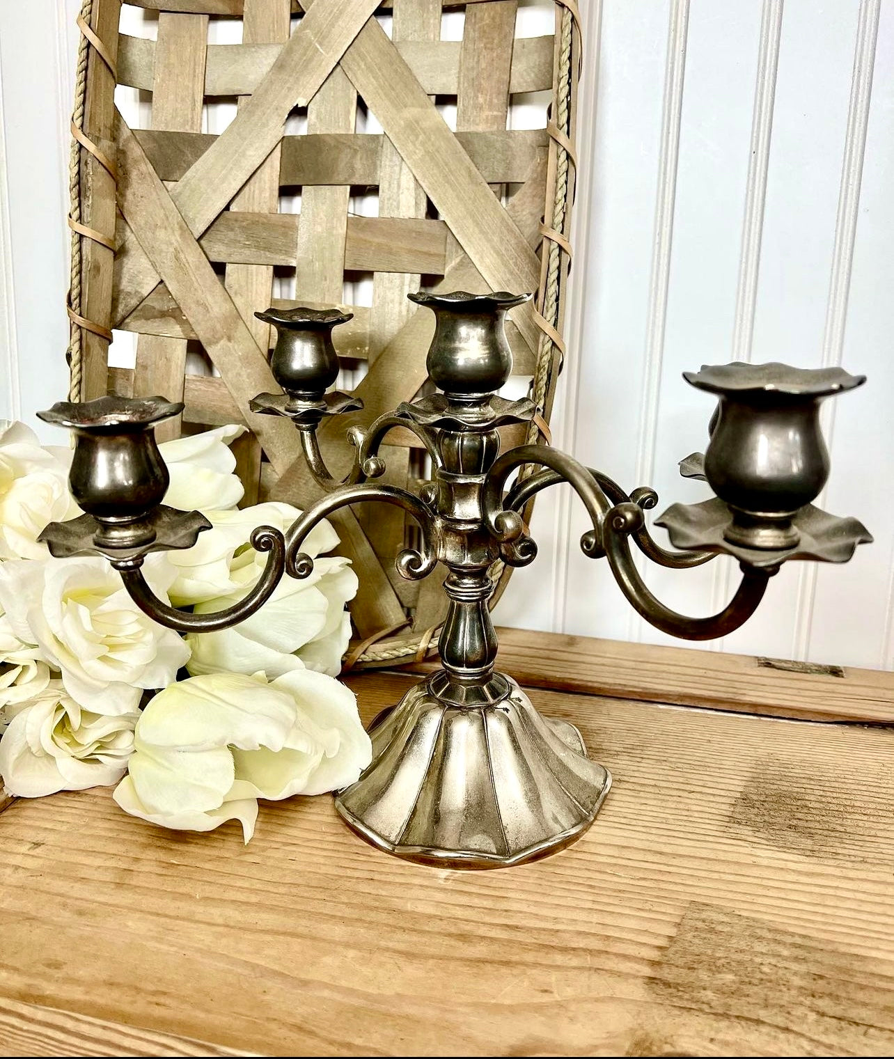 Silver Candelabra