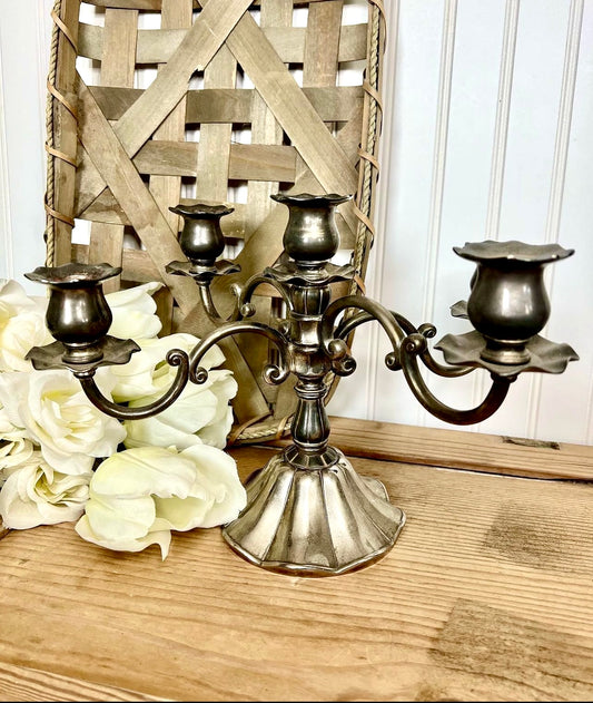 Silver Candelabra