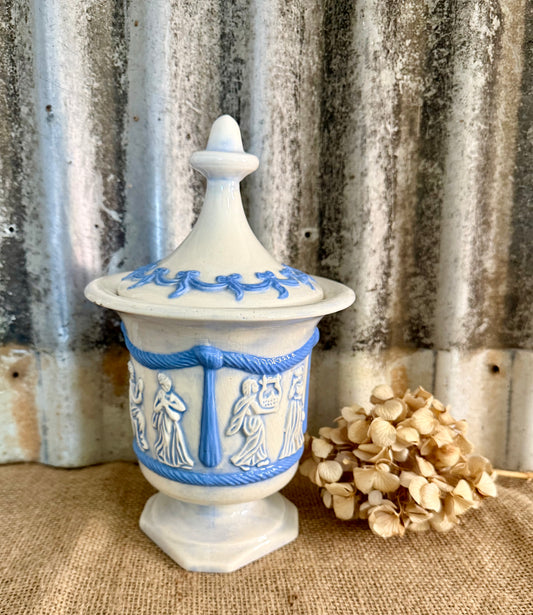 Ceramic Greek Lidded Urn