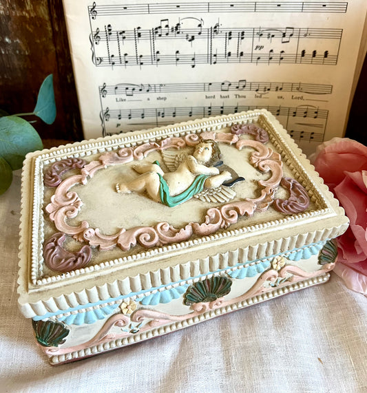 Cherub Jewelry Box