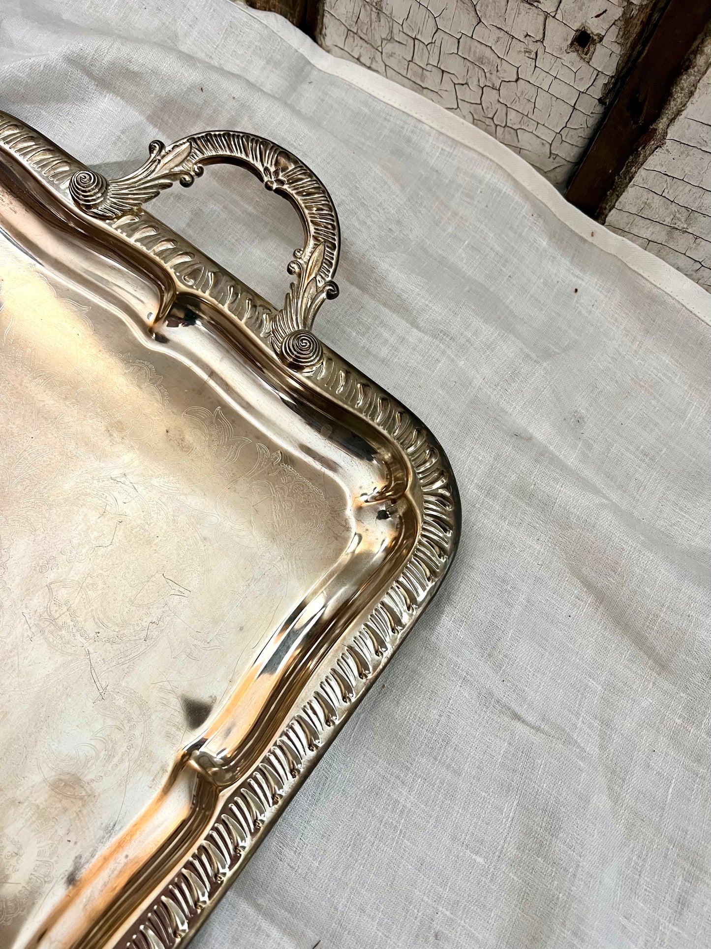 Silver Plate Tray