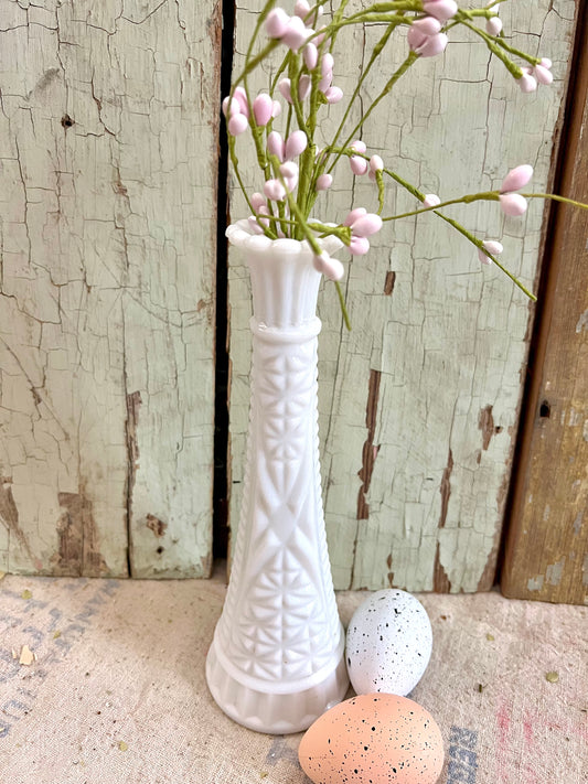 Milk Glass Vase