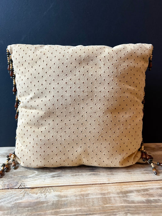 Small Vintage Accent Pillow