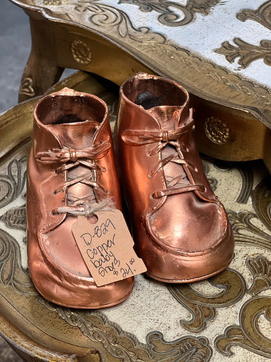 Copper Baby Shoes