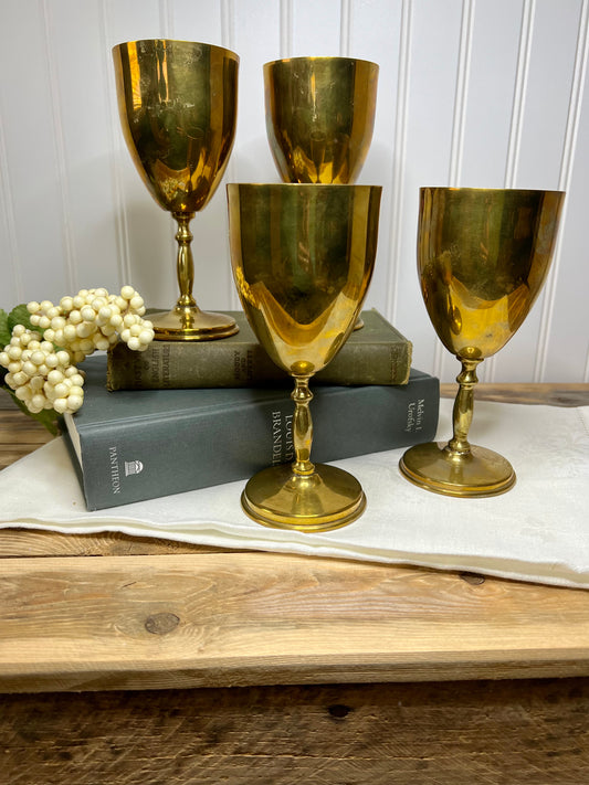 Brass Goblets